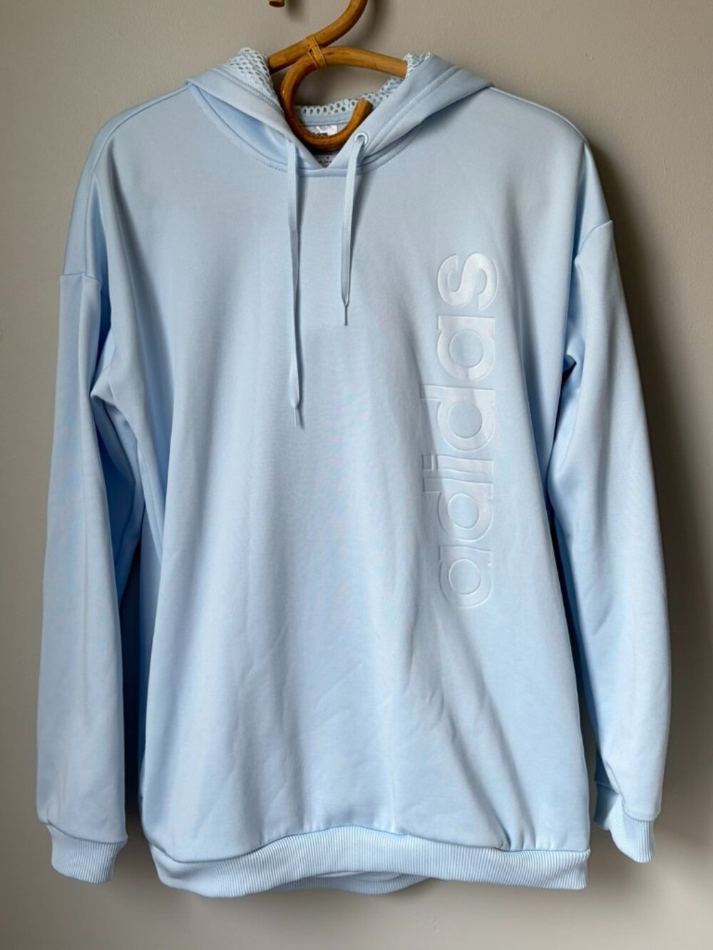 Adidas Aeroready Light Blue Pullover Hoodie Women's Small